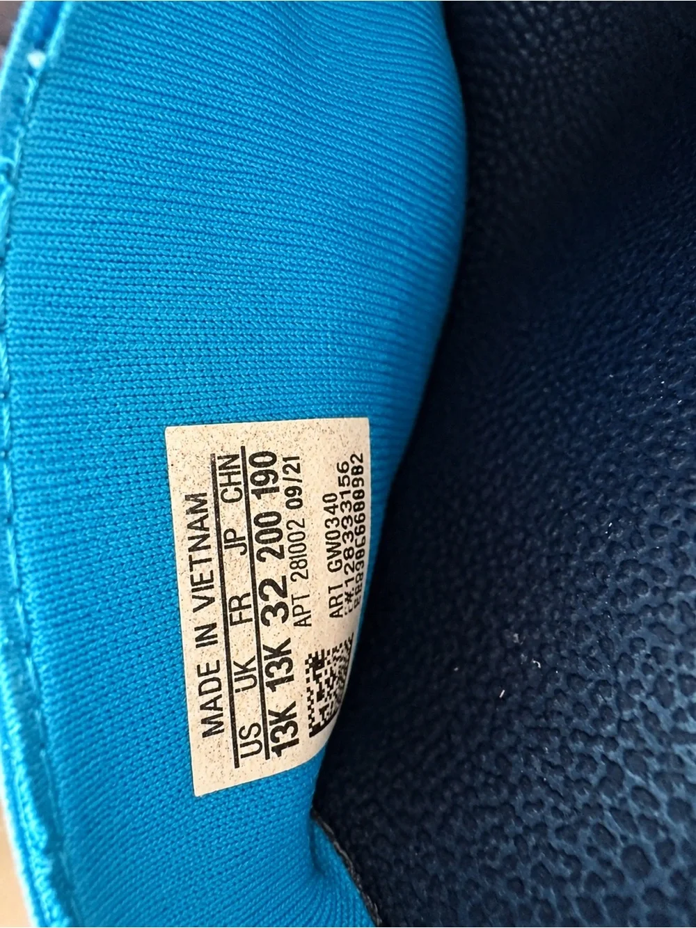 adidas Adilette Shower Slides. Size:13K